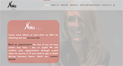 Desktop Screenshot of nevicasalon.com